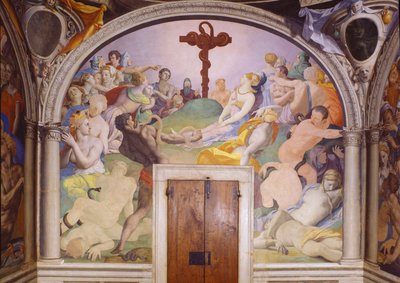 La adoración de la serpiente de Agnolo Bronzino